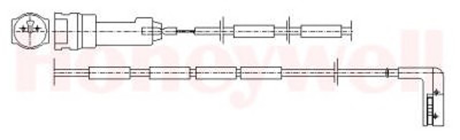 581337 BENDIX Датчик износа тормозных колодок