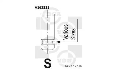 V162331 BGA Выпускной клапан