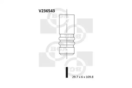 КЛАПАН BGA V236543