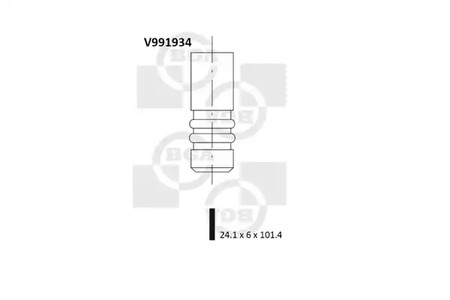 V991934 BGA Клапан двигателя