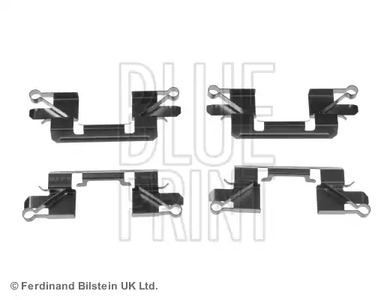 ADC448602 BLUE PRINT Комплект монтажный тормозных колодок