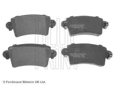 Тормозные колодки дисковые BLUE PRINT ADG04247