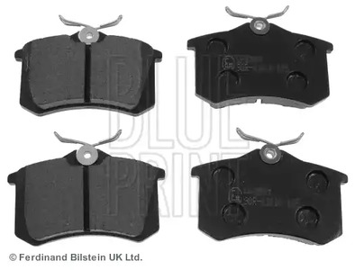Колодки тормозные дисковые BLUE PRINT ADR164201