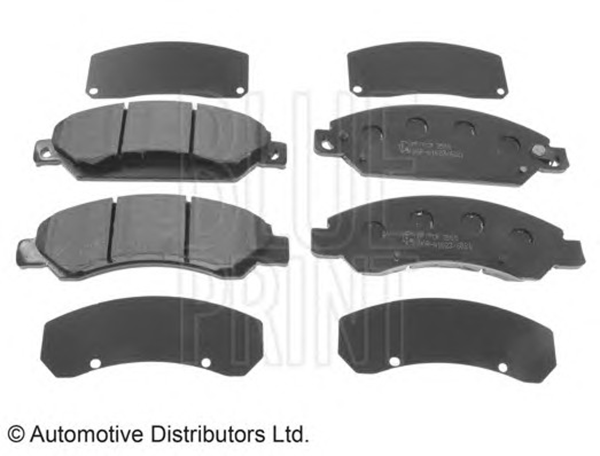 Колодки cad escalade BLUE PRINT ADA104242
