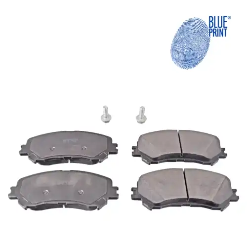 Комплект колодок дисковых с крепежными болтами BLUE PRINT ADR164207