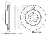Диски тормозные blue print BLUE PRINT ADU174393