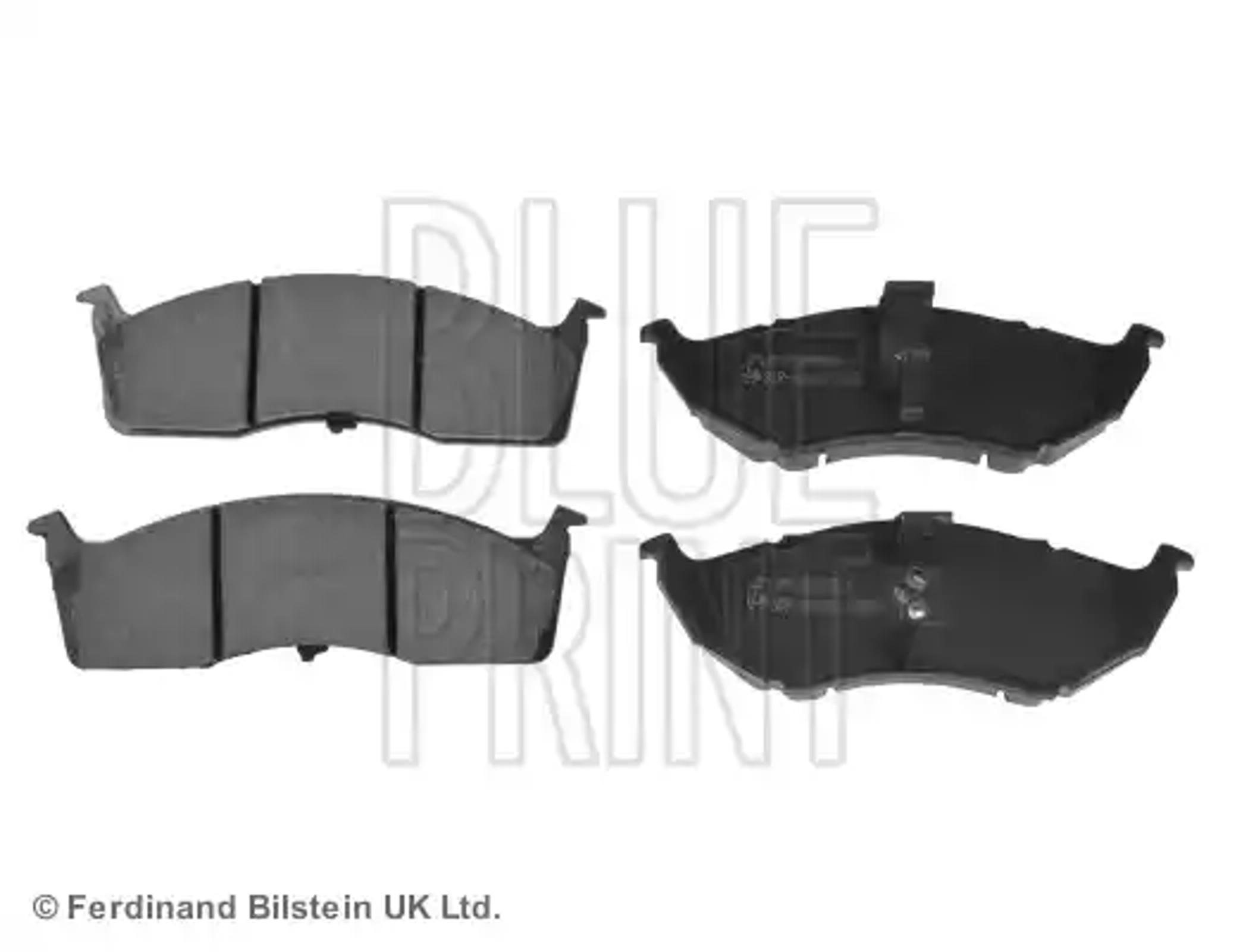 Колодки тормозные дисковые BLUE PRINT ADA104227
