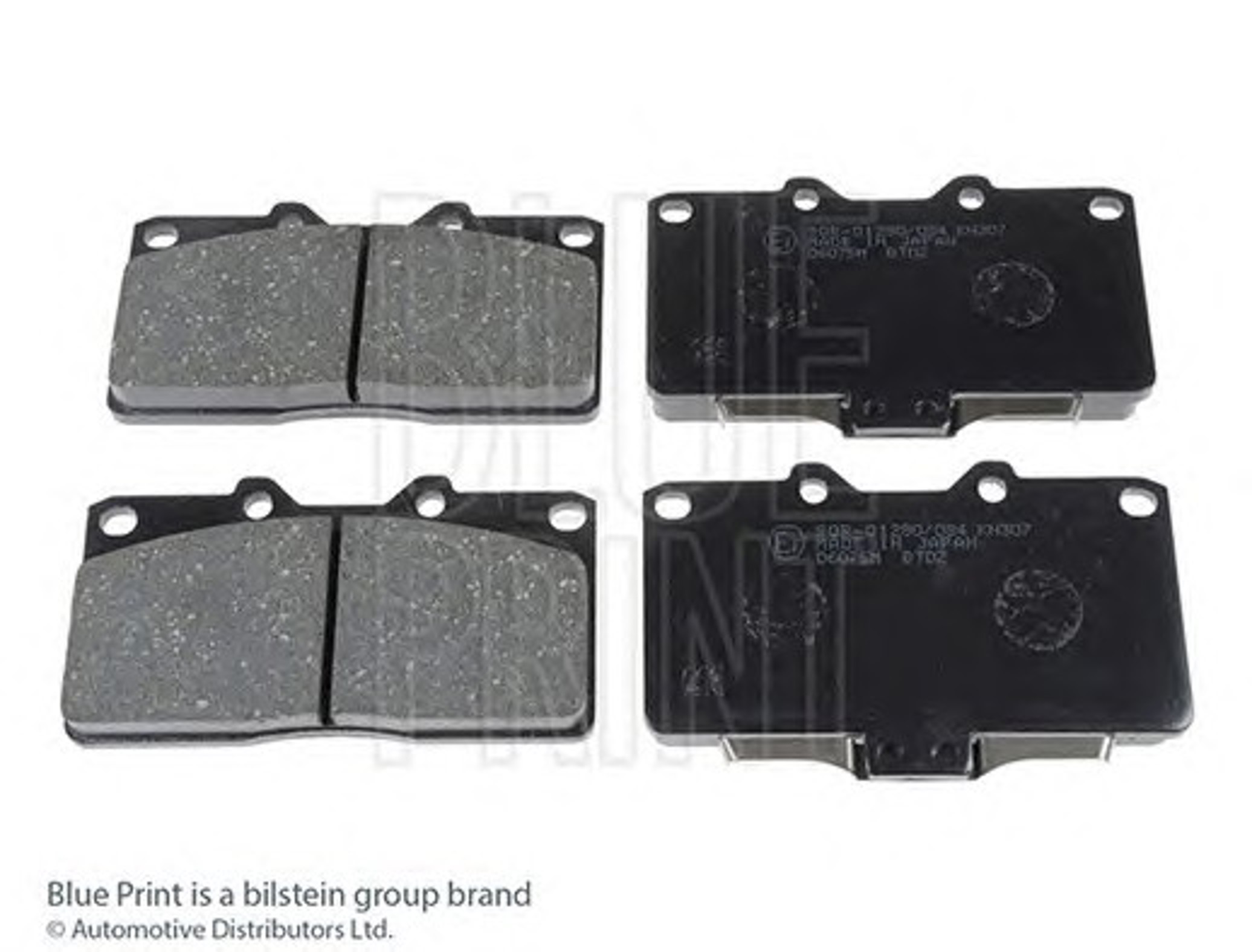 Колодки тормозные дисковые BLUE PRINT ADC44247