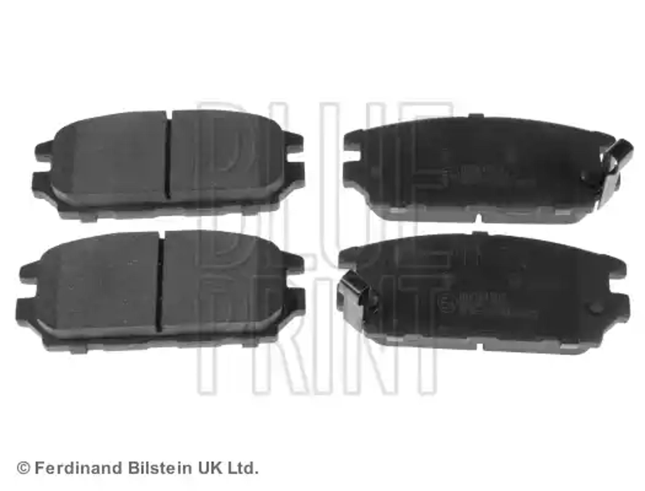 Колодки тормозные дисковые BLUE PRINT ADC44255