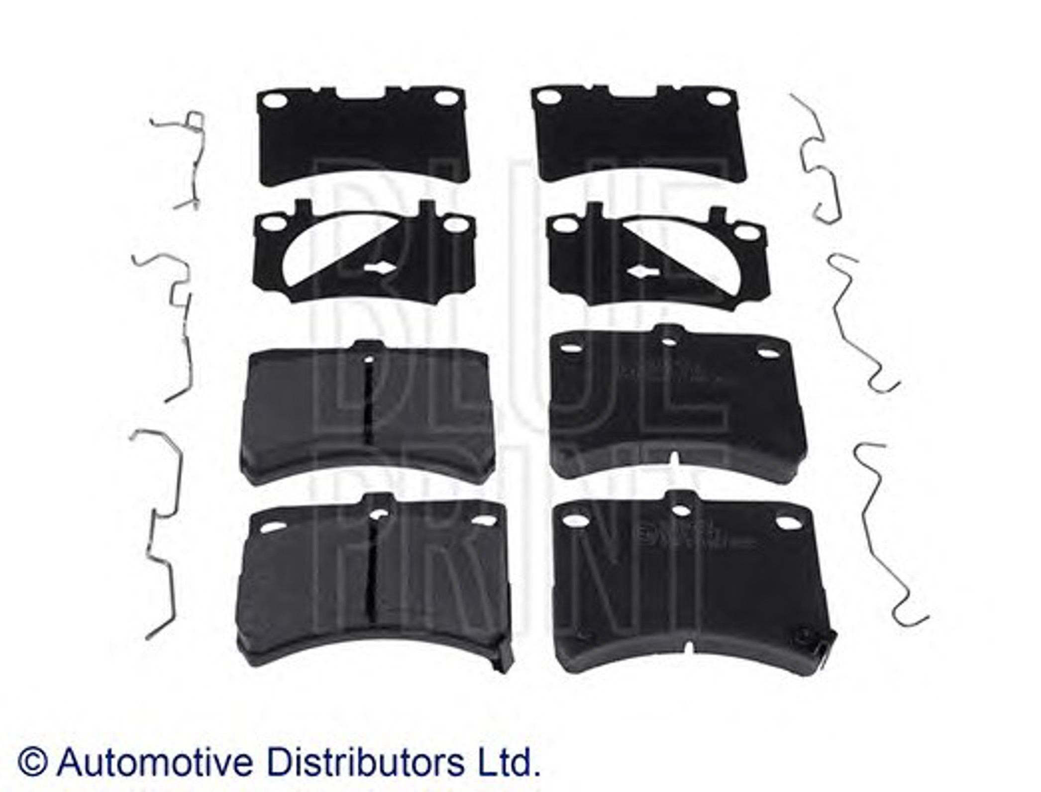 Колодки тормозные дисковые BLUE PRINT ADD64223