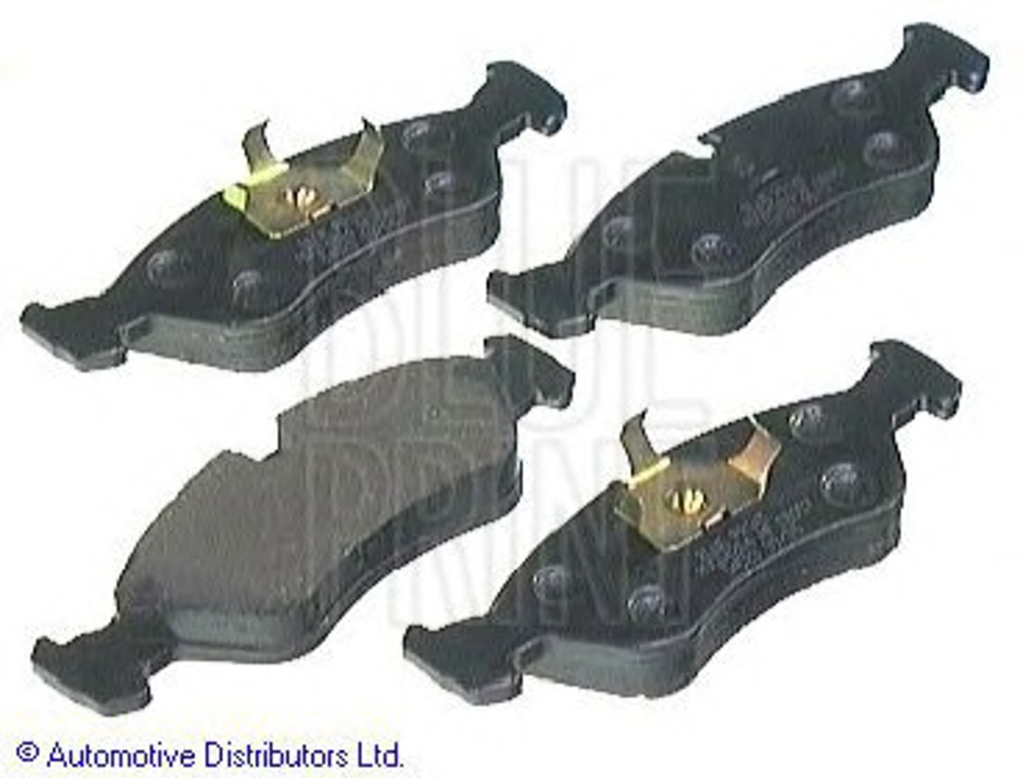 Колодки тормозные дисковые BLUE PRINT ADG04204