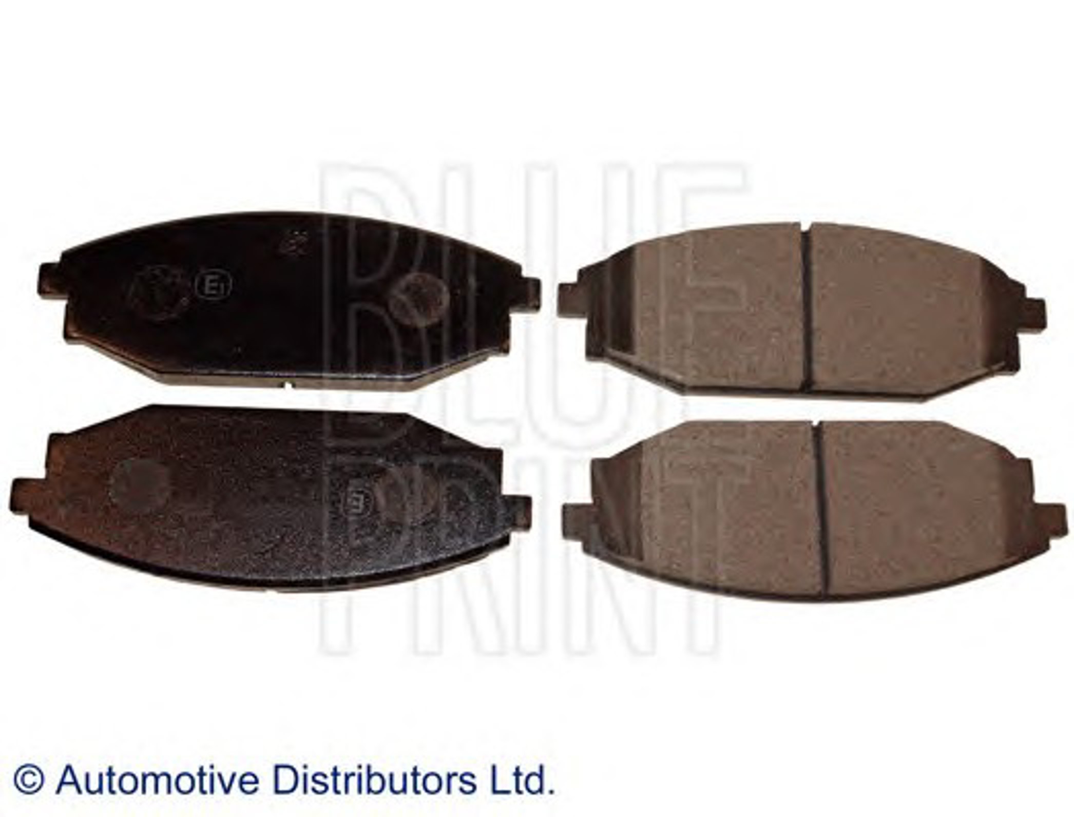 Колодки тормозные дисковые BLUE PRINT ADG04287