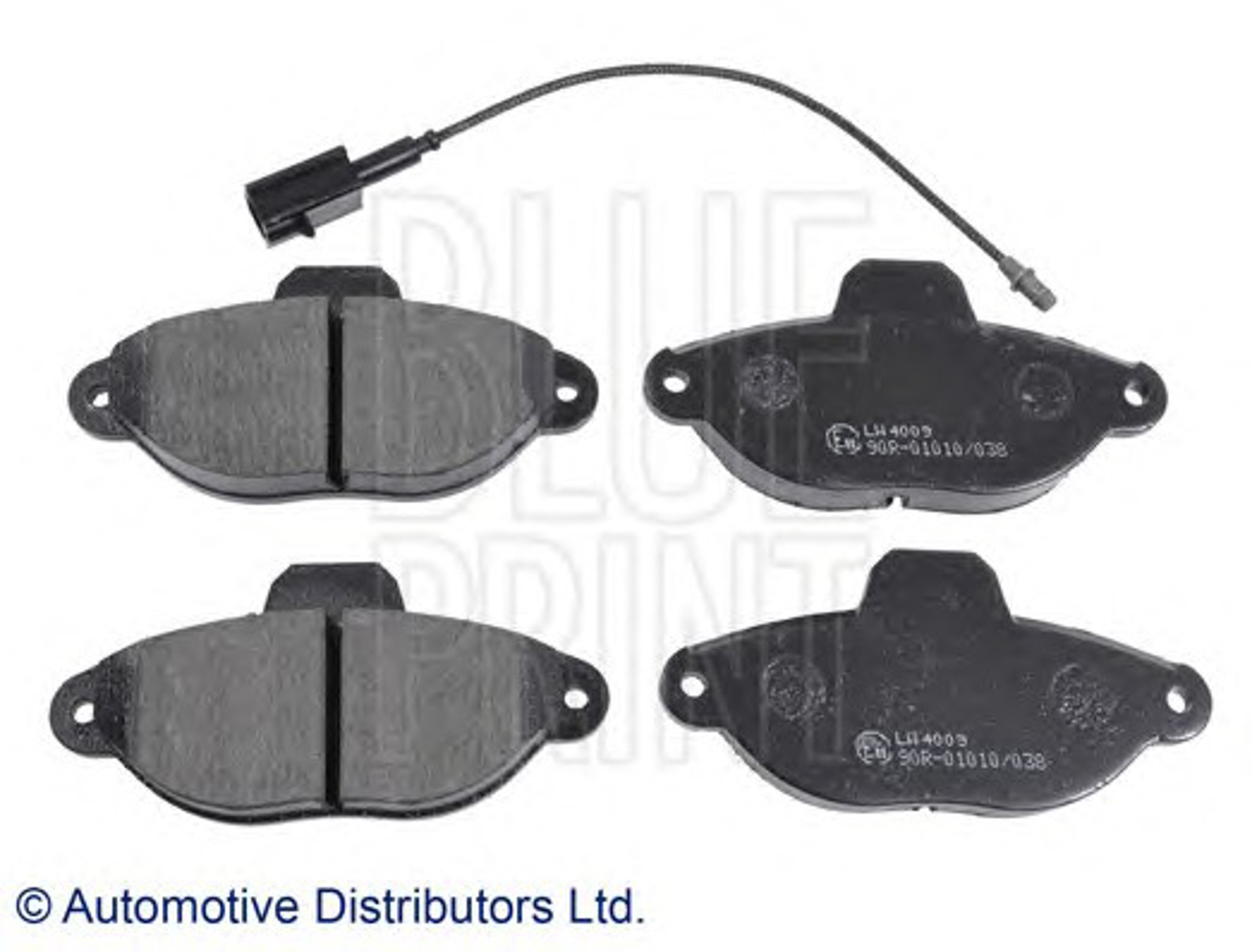 Колодки тормозные дисковые BLUE PRINT ADL144206