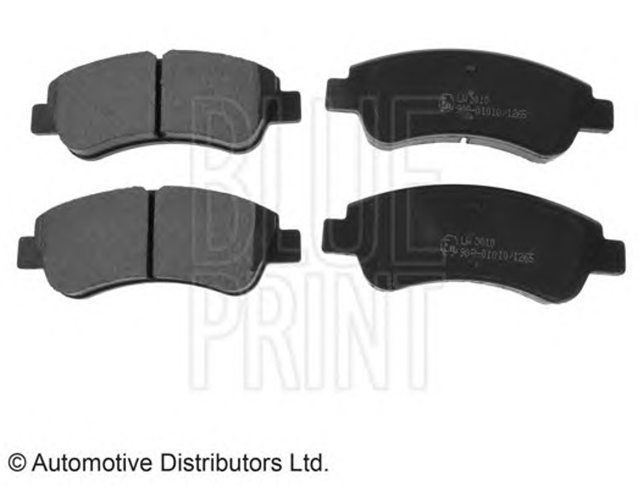 Колодки тормозные дисковые BLUE PRINT ADP154202