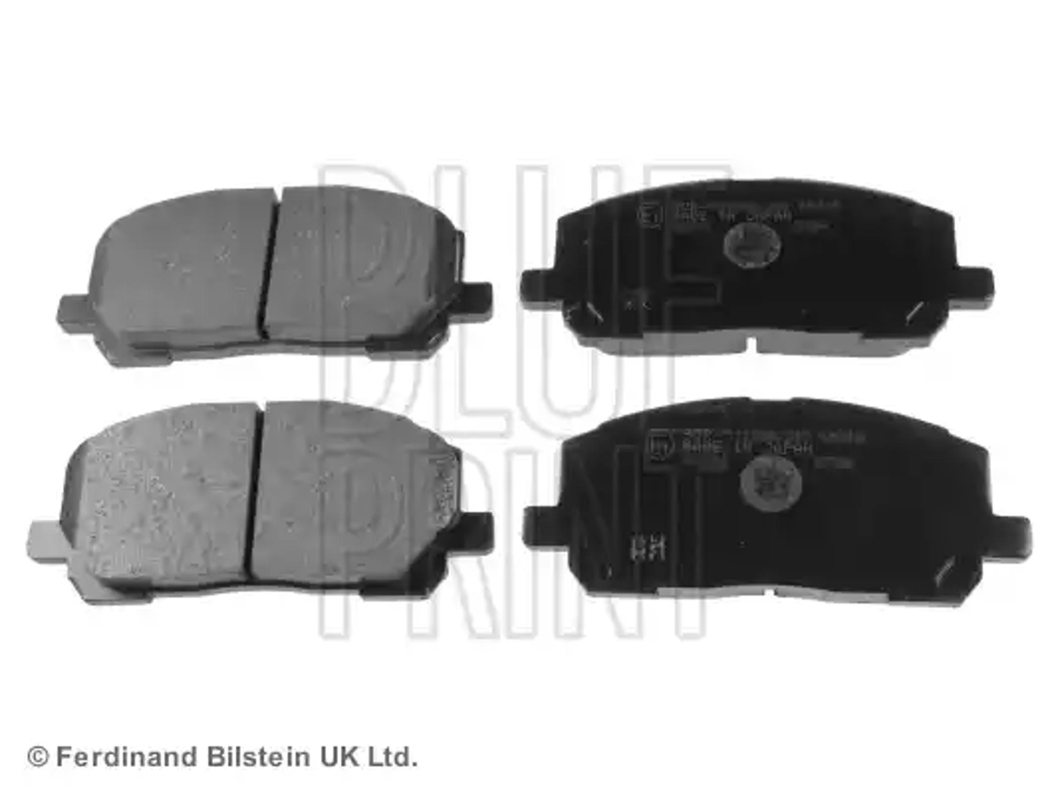 Колодки тормозные дисковые BLUE PRINT ADT342143