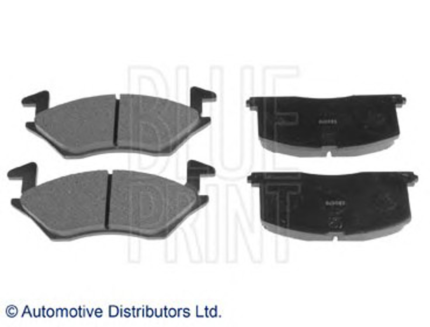 Колодки тормозные дисковые BLUE PRINT ADT34231
