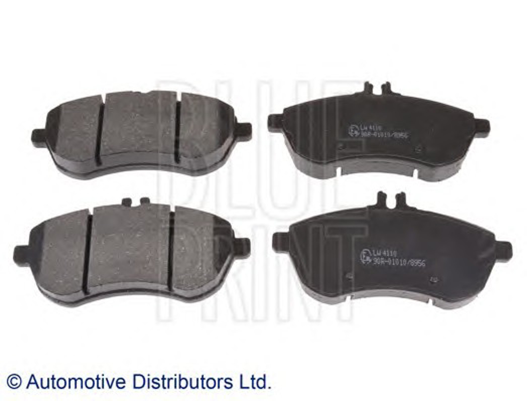 Колодки тормозные дисковые BLUE PRINT ADU174206