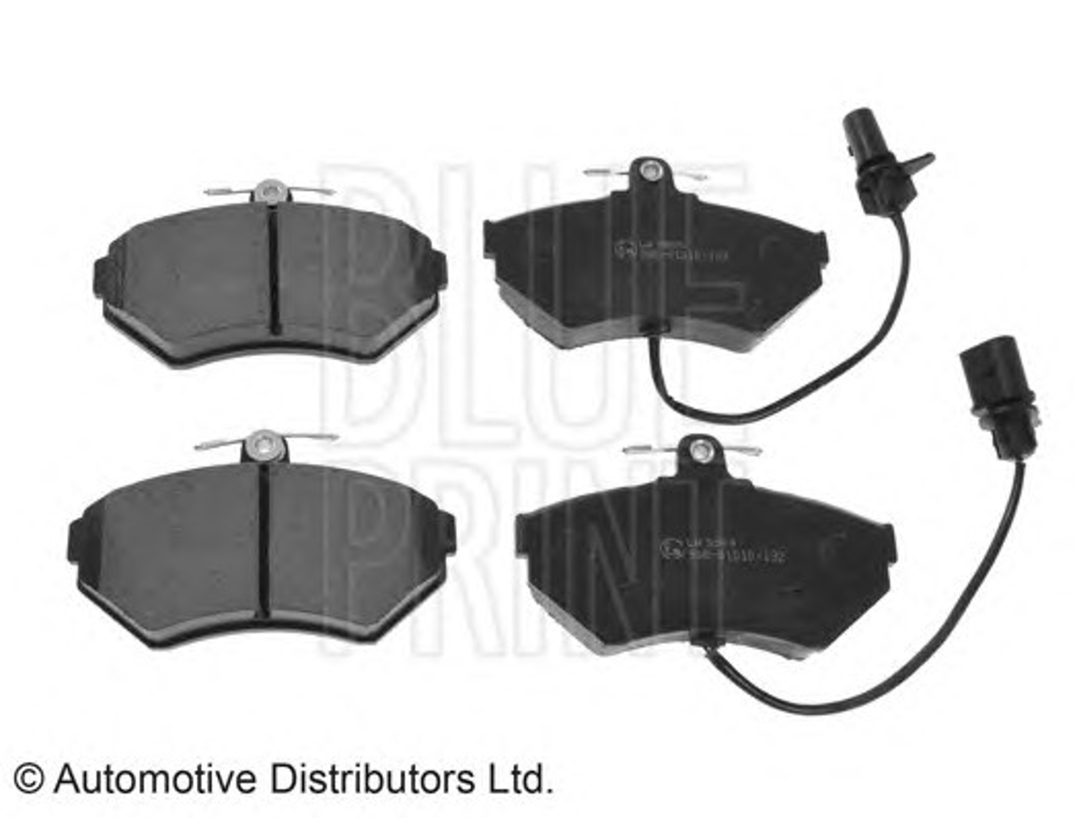 Колодки тормозные дисковые BLUE PRINT ADV184214