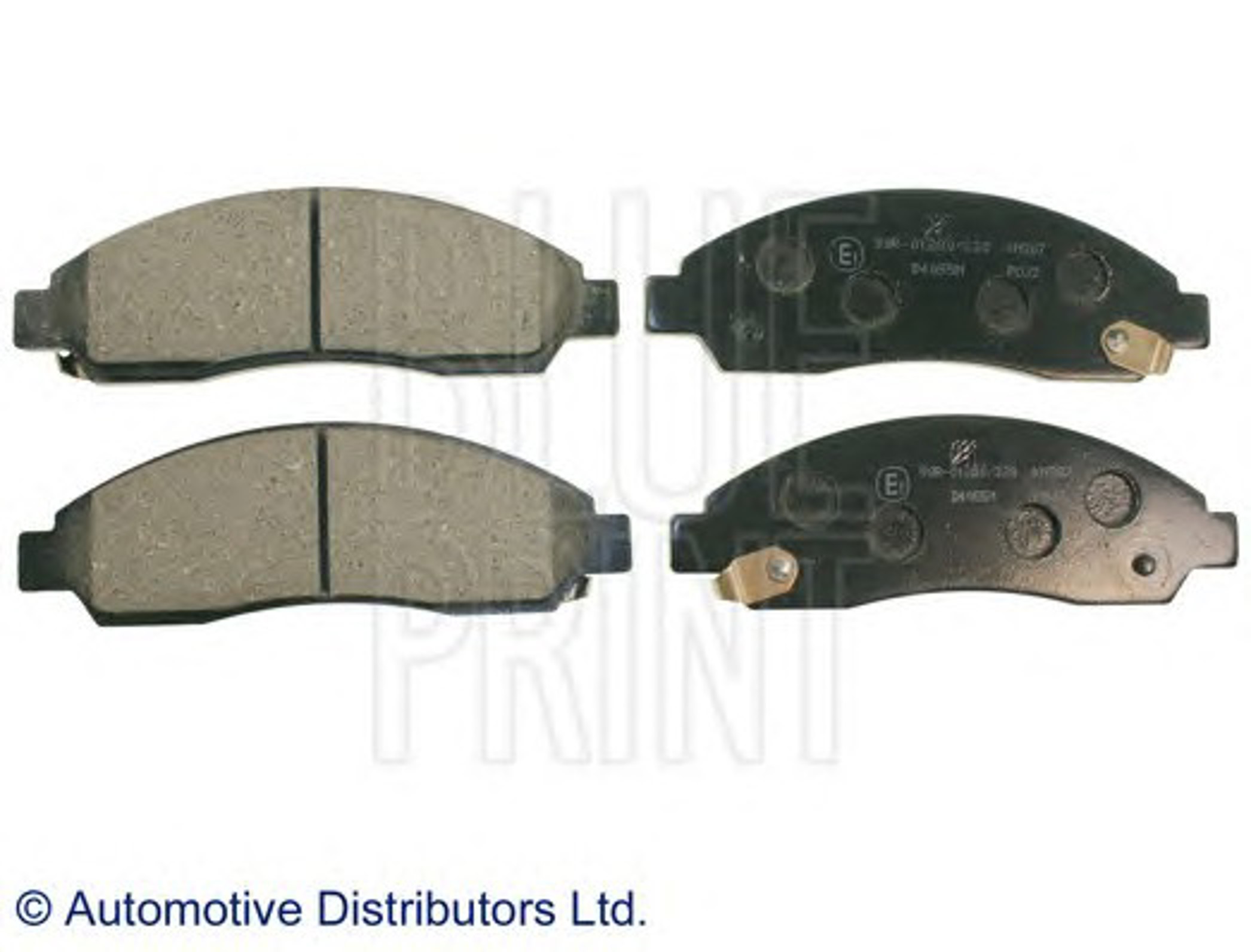 Колодки тормозные дисковые BLUE PRINT ADZ94229