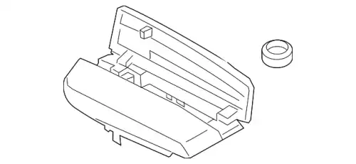 51169389355 Подлокотник на центральной консоли BMW 51169389355