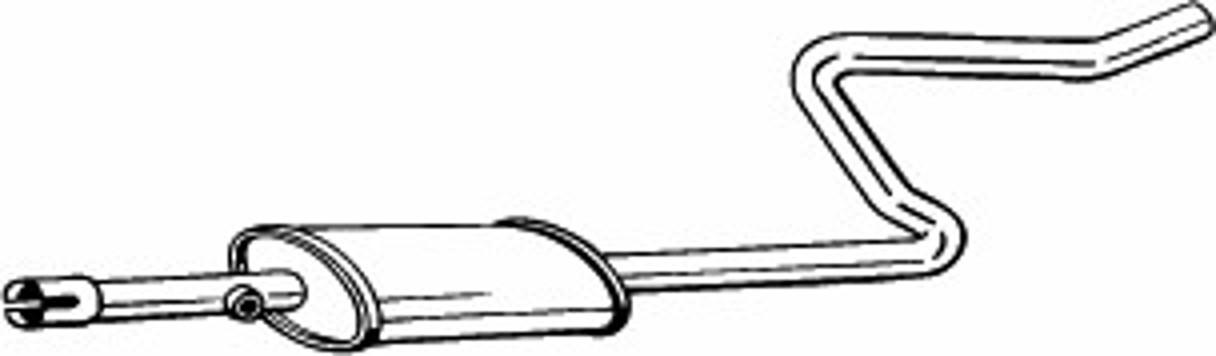 Глушитель BOSAL 281-283