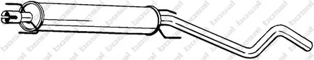 Глушитель BOSAL 286-473