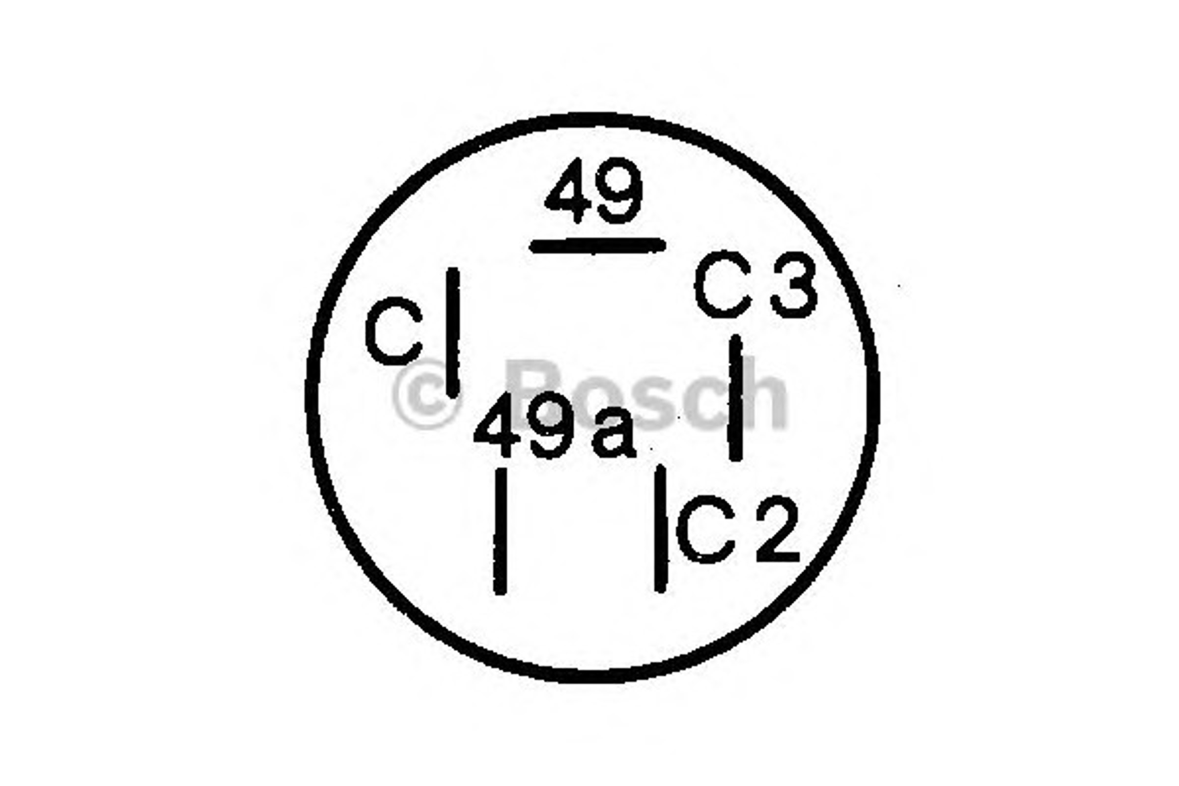 Реле поворотников BOSCH 0 336 208 001