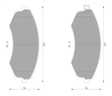 0 986 ab2 067 колодки дисковые передние BOSCH 0 986 AB2 067