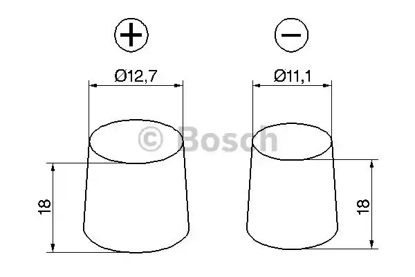 Аккумулятор BOSCH 0092S40180