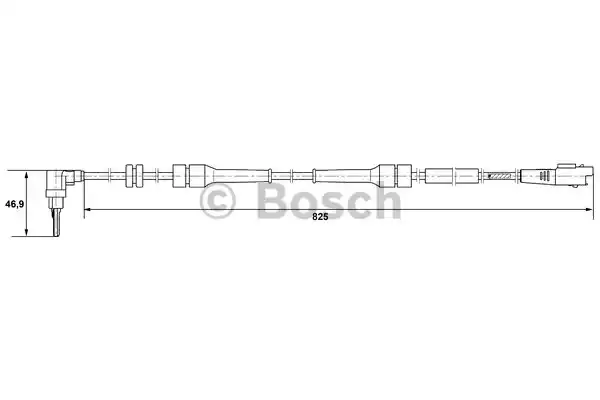 0265007084 BOSCH Датчик частоты вращения колеса