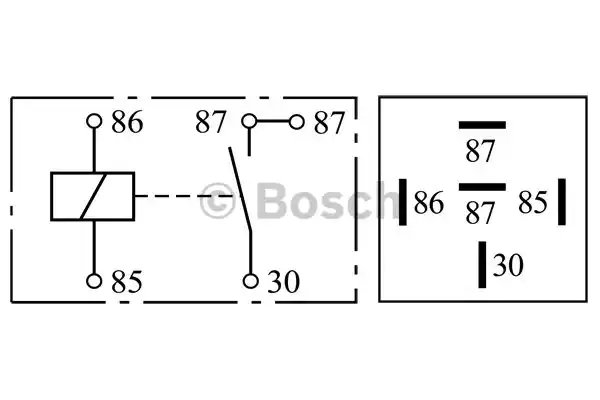 0332019150 BOSCH Реле универсальное