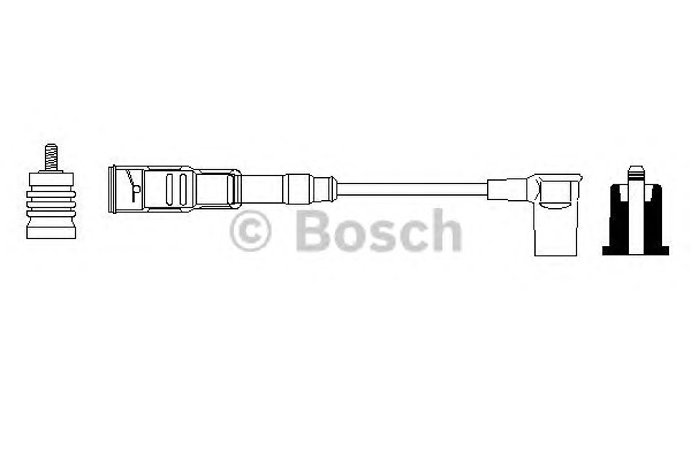 0356912915 BOSCH Провод высоковольтный