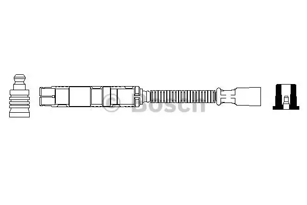 0356912950 BOSCH Провод высоковольтный