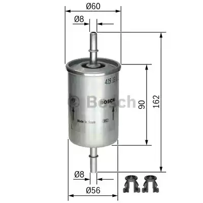 Фильтр топливный BOSCH 0450905273