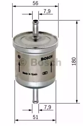 0450905939 BOSCH Фильтр топливный