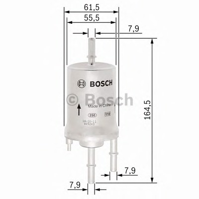 0450905959 BOSCH Фильтр топливный