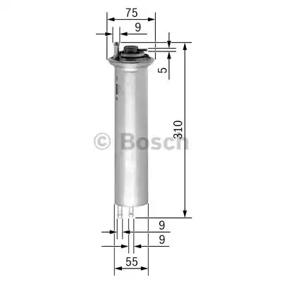 0 450 905 960 BOSCH Топливный фильтр