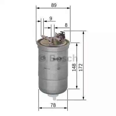 Топливный фильтр BOSCH 0 450 906 373