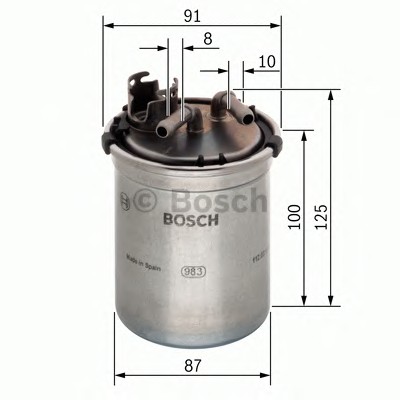 0 450 906 426 BOSCH Топливный фильтр