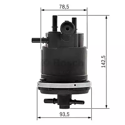 Фильтр топливный BOSCH 0450907001