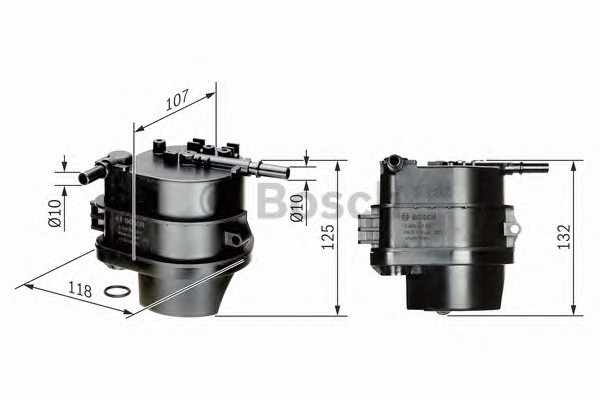 Фильтр топливный BOSCH 0450907007