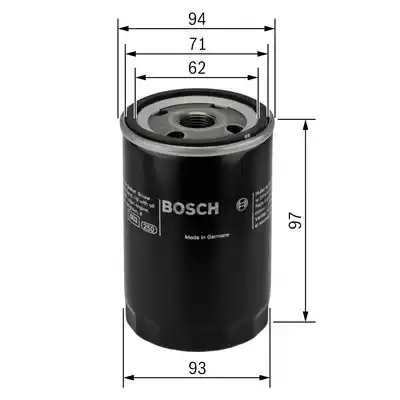 Масляный фильтр BOSCH 0451103029