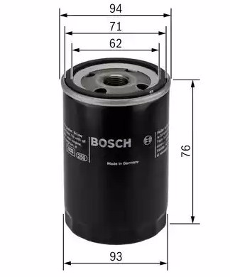 0451103341 BOSCH Фильтр масляный