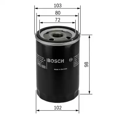 0451103365 BOSCH Фильтр масляный