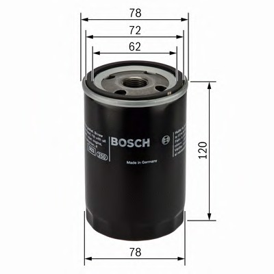 0451103369 BOSCH Масляный фильтр