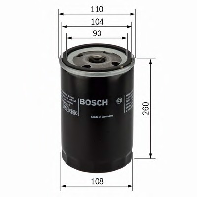 0451104010 BOSCH Масляный фильтр