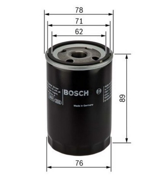 0451104026 BOSCH Масляный фильтр