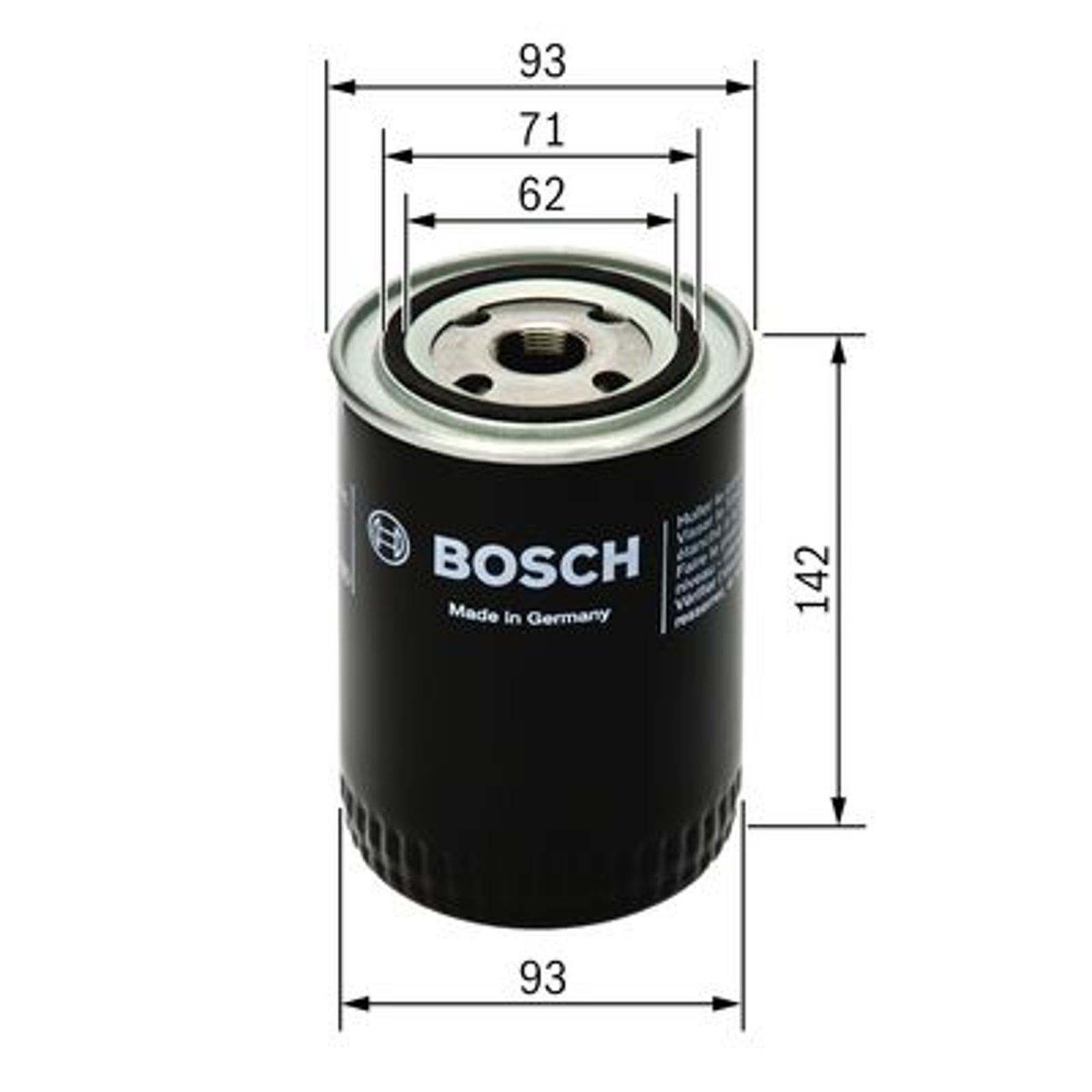 Фильтр масляный BOSCH 0451203005
