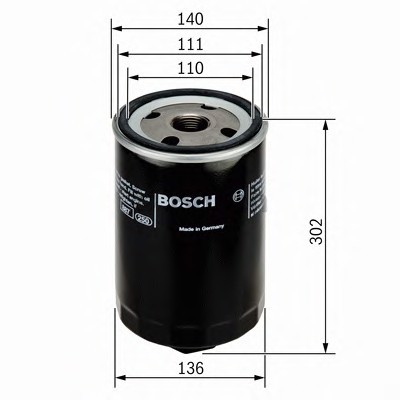 0451403208 BOSCH Масляный фильтр