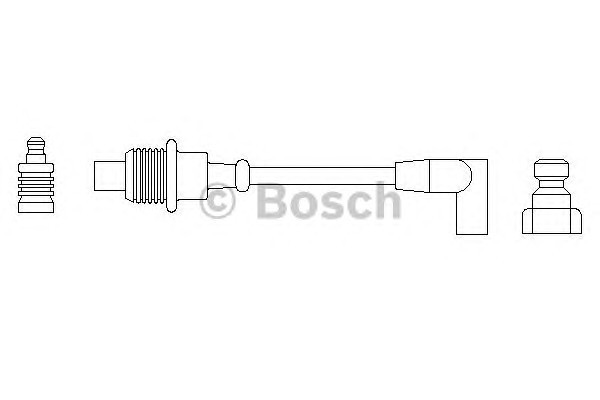 Провод зажигания BOSCH 0986356067